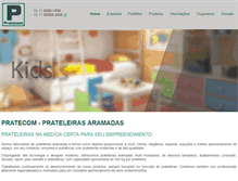 Tablet Screenshot of pratecom.com.br